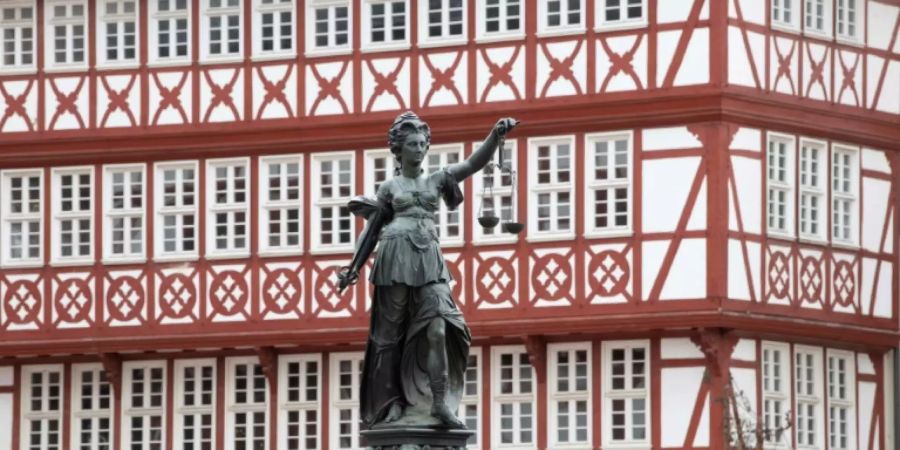 Justitiabrunnen in Frankfurt