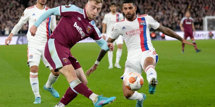 West Ham United und Olympique Lyon trennten sich in der Europa League 1:1.