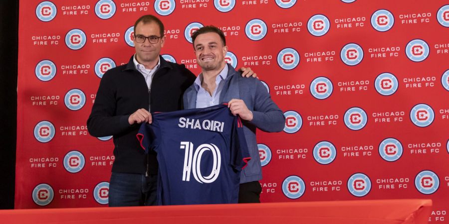 Xherdan Shaqiri während seiner Vorstellung bei Chicago Fire.