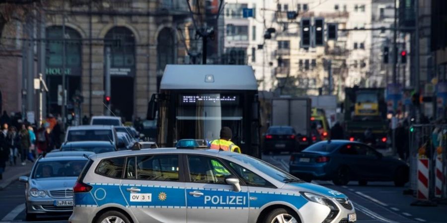 Polizeiwagen in Berlin