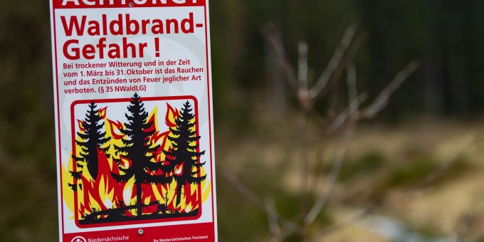 In einigen Landesteilen herrscht nicht nur im Sommer Waldbrandgefahr. In einigen Landesteilen herrscht nicht nur im Sommer Waldbrandgefahr.