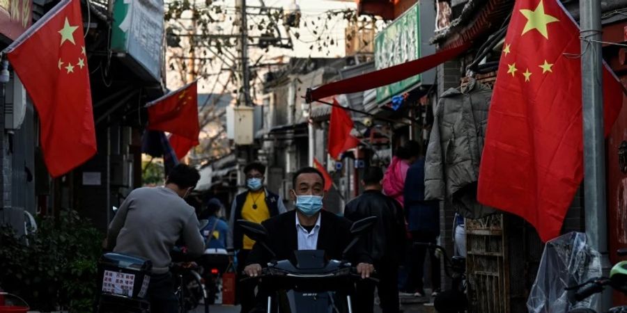 Strasse in Peking