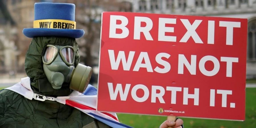 Protest gegen den Brexit