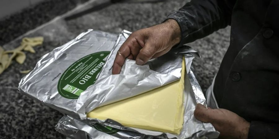 Butter für eine Grossbäckerei