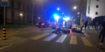 Solothurn: Zwei Personen von Motorrad erfasst