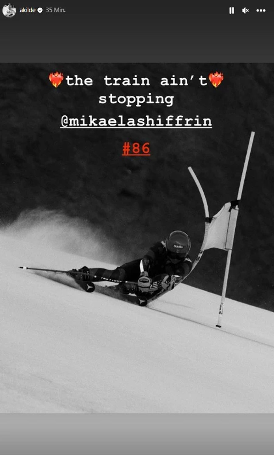 mikaela shiffrin alexander kilde