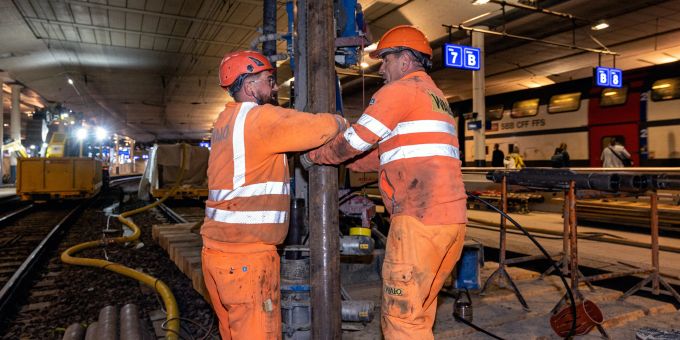 Zu laut - Blinde leiden unter Berner Bahnhofs-Baustellenlärm