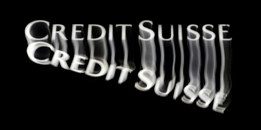Schriftzug der Credit Suisse