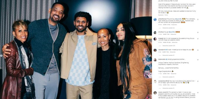 Will Smith und sein Life-Coach Jay Shetty. Will Smith Jay Shetty