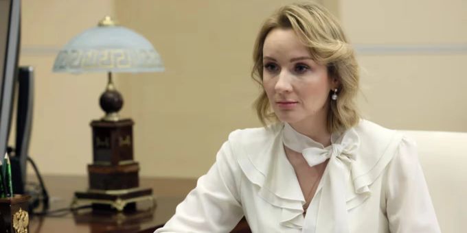 Die russische Kinderrechts-Beauftrage Maria Lwowa-Belowa soll verantwortlich sein für die Deportation tausender ukrainischer Kinder Maria Lwowa-Belowa ukraine-krieg