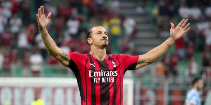 Zlatan Ibrahimovic steht vor dem Comeback bei Milan. Zlatan Ibrahimovic Milan