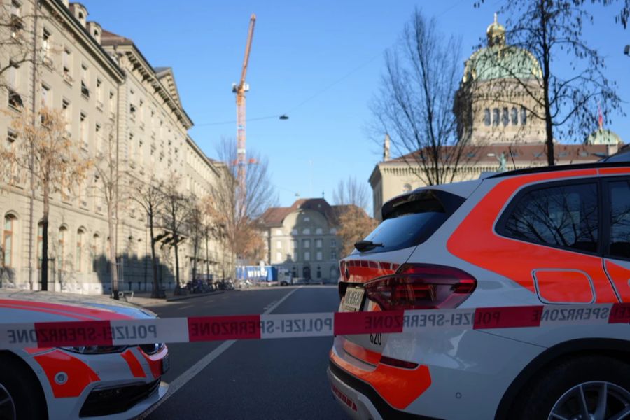 Evakuierung Bundeshaus