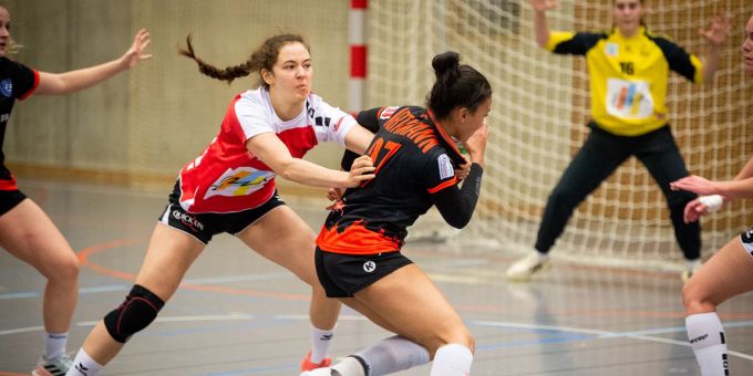 Malin Rieder Verteidigung Handball