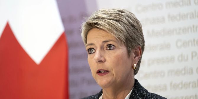 Bundespräsidentin Karin Keller-Sutter