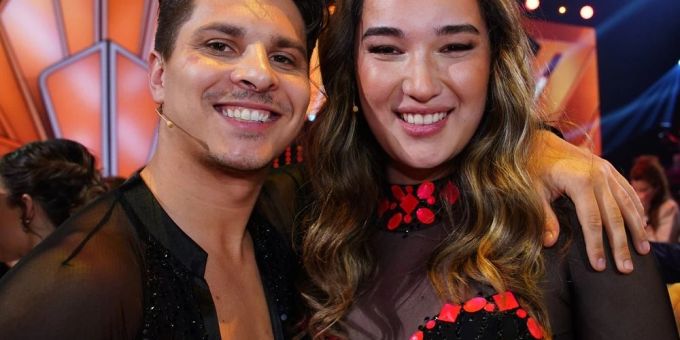 «Let's Dance»: Alex Mariah Peter und Tanzprofi Alexandru Ionel mussten die Show schon wieder verlassen. let's dance