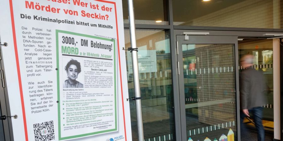 Vor rund 32 Jahren wurde die damals 16 Jahre Seckin Caglar auf dem Heimweg von ihrer Arbeitsstelle von einem Unbekannten getötet.