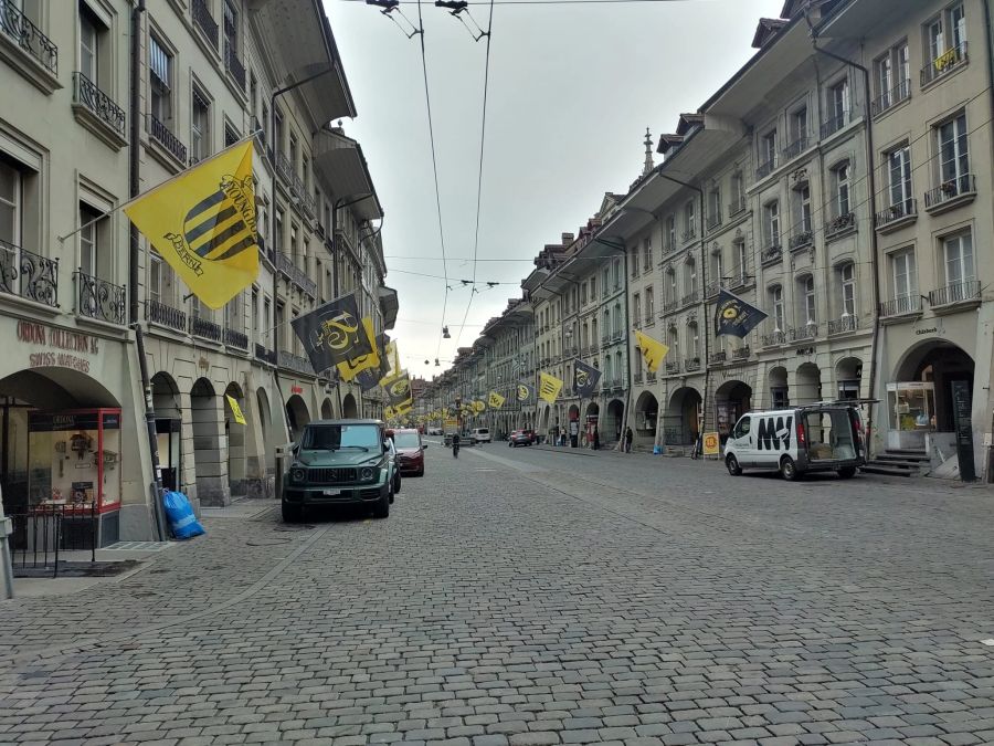 «YB forever» lautet das heutige Motto in der Stadt Bern.