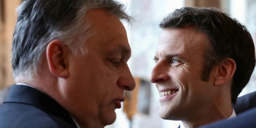 Viktor Orban und Emmanuel Macron