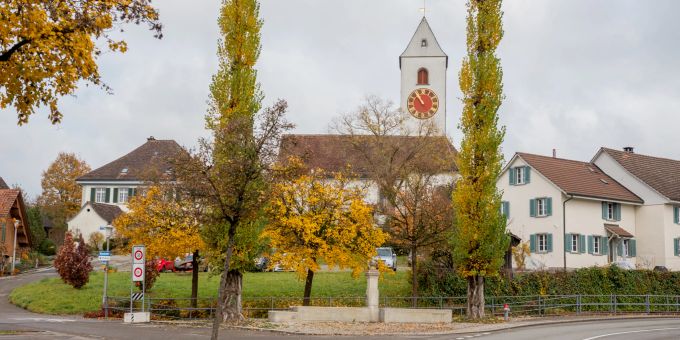 Das Zentrum der Gemeinde Hettlingen. Das Zentrum der Gemeinde Hettlingen.