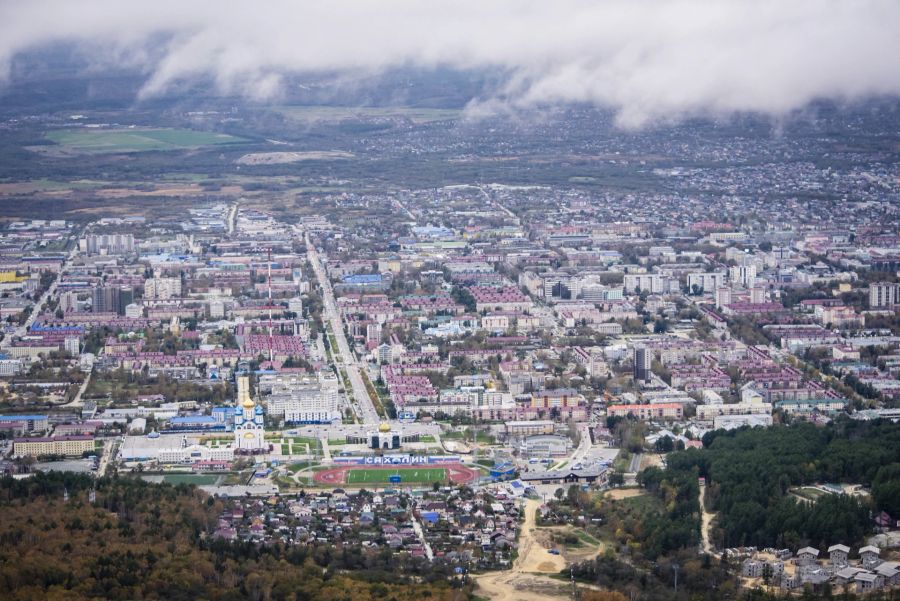 Juschno-Sachalinsk ist die grösste Stadt der Oblast Sachalin auf der Insel Sachalin im Fernen Osten von Russland.