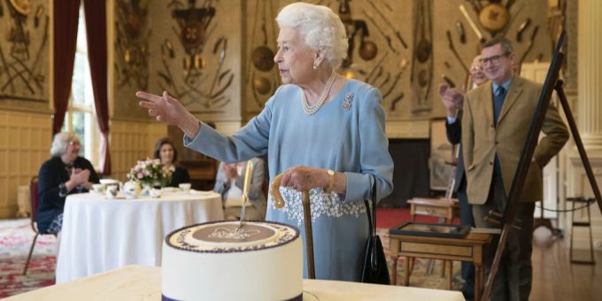 Der Platin-Pudding für Queen Elizabeth wurde gewählt. Queen Elizabeth