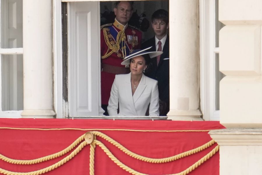 Herzogin Kate bei den Feierlichkeiten für die Queen.