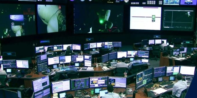 SpaceX-Kontrollraum SpaceX-Kontrollraum