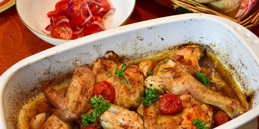 Poulet Tomate Form  Gewürze