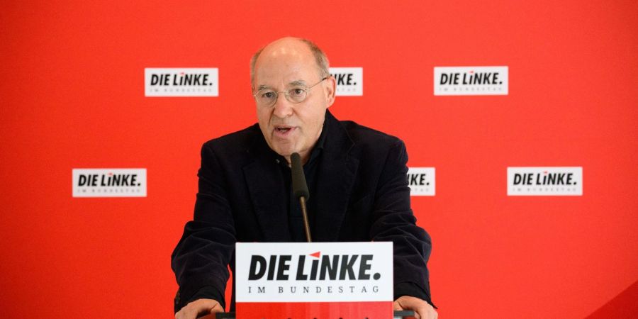 Der frühere Linken-Vorsitzende Gregor Gysi plant eine Initiative zur Rettung seiner Partei.