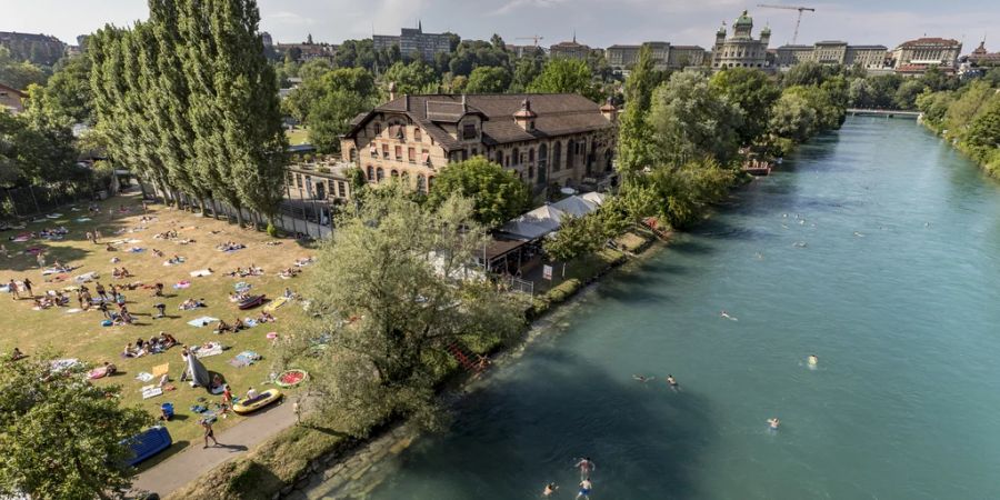 Aare Bern vermisster Indonesier