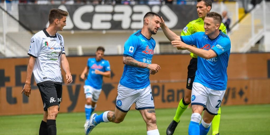 Spezia Calcio verliert 03 gegen Napoli