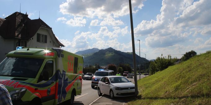 Unfallörtlichkeit in Appenzell Unfallörtlichkeit