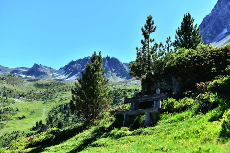 Sitzgelgenheit Alpen