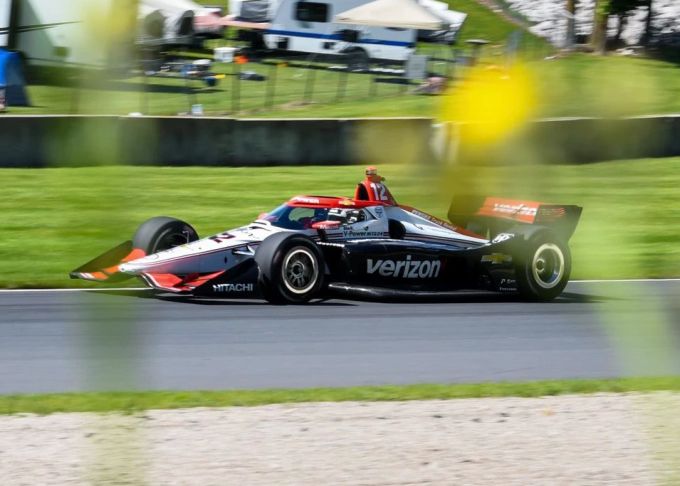 Will Power (Penske) beim IndyCar-GP von Road America. Will Power Penske IndyCar