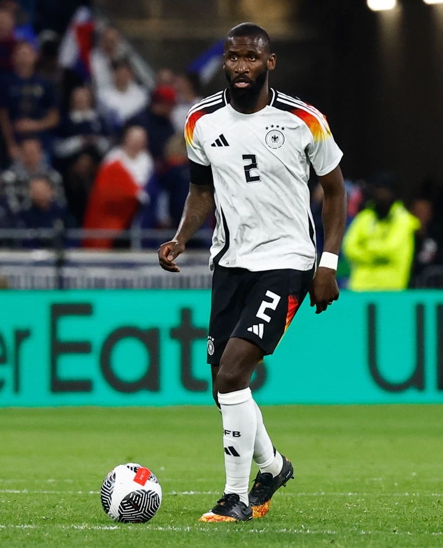 Antonio Rüdiger im Trikot der deutschen Nationalmannschaft.