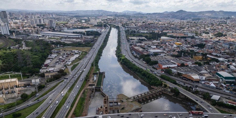 Blick auf Sao Paulo