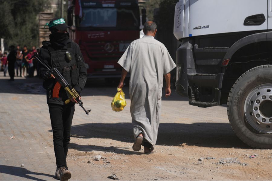 Die Hamas macht bislang keine Anstalten, ihre Waffen abzugeben.