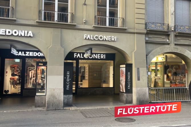 Edel-Italo-Laden schliesst in Spitalgasse