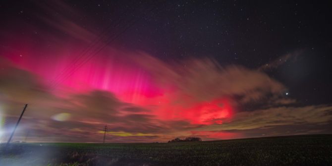 Sonnensturm Polarlichter