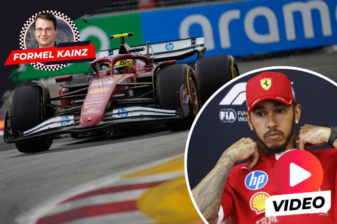 Lewis Hamilton Ferrari