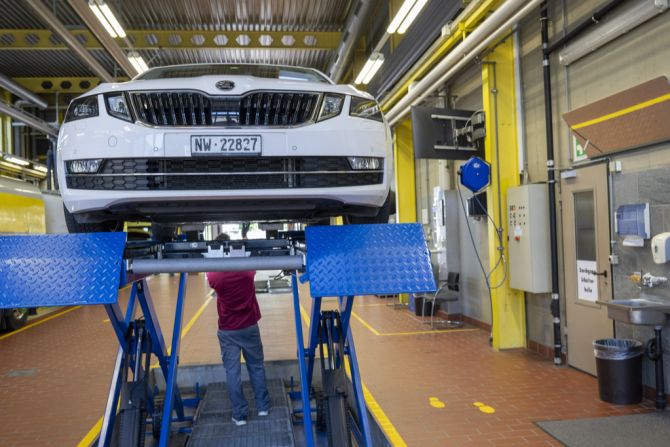 Prüfung Auto