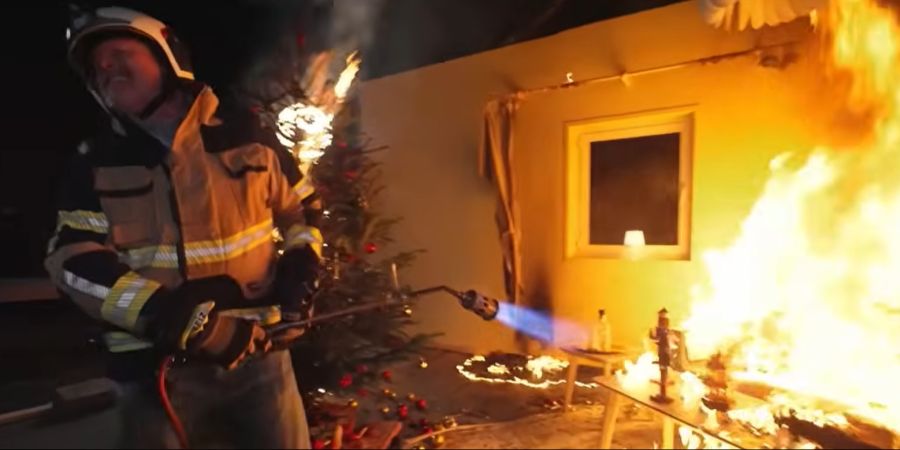 Stefan Raab Show Feuer