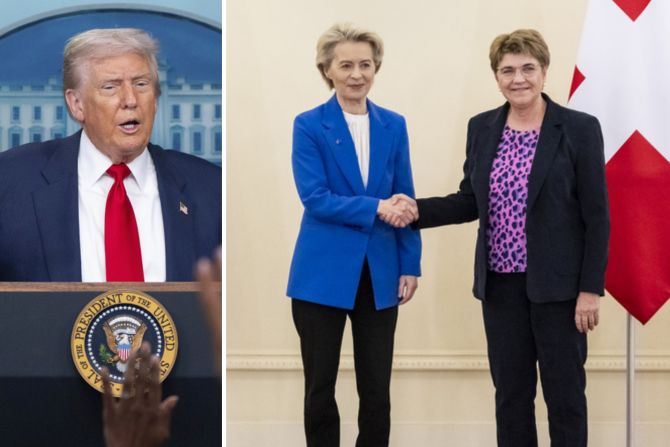 Donald Trump Schweiz EU