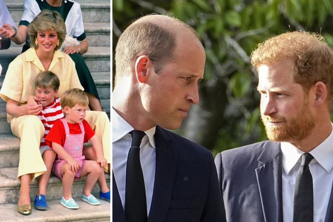 Lady Di William Harry