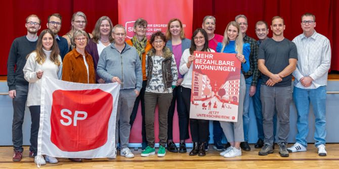 Gruppenfoto SP Kloten Kandidaten