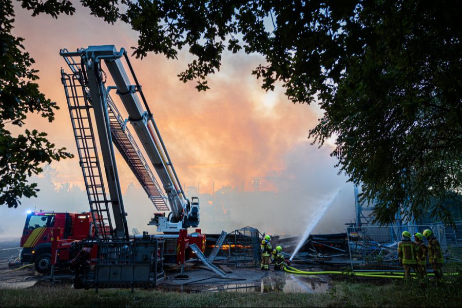 Brand Hannover Feuerwehr