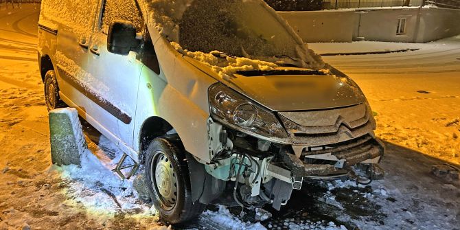 Unfall Bischofszell