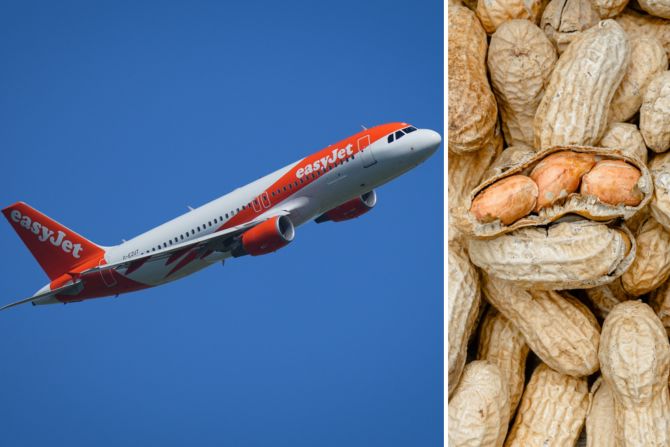Easyjet Nuss-Allergie