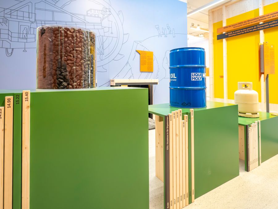 Museum grün Ausstellung Weltklima