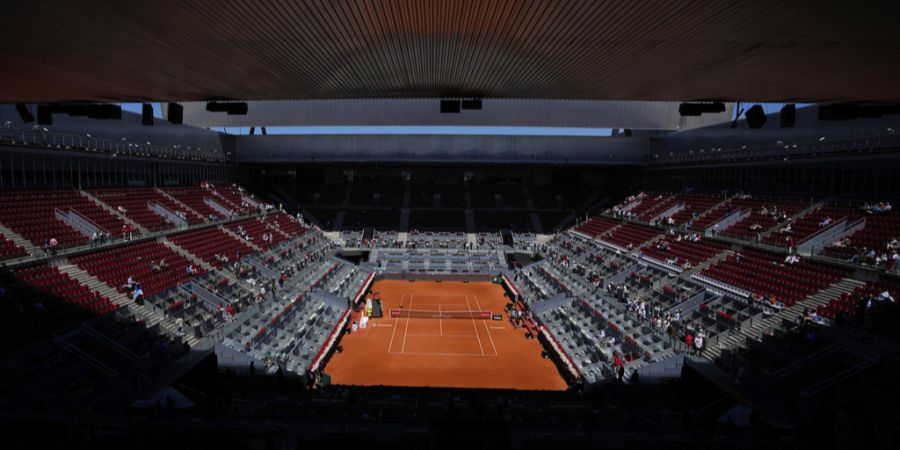 Tenniscourt Madrid Stromausfall